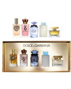 KIT 5 MINIATURAS DOLCE & GABBANA TRAVEL RETAIL EXCLUSIVE