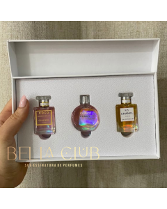 KIT CHANEL 3 UNIDADES 5ML