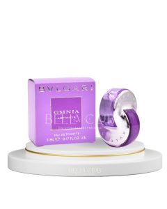 MINIATURA PERFUME BVLGARI OMNIA AMETHYSTE FEMININO EAU DE TOILETTE 5ml 1